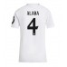 Real Madrid David Alaba #4 Hjemmedrakt Dame 2024-25 Kortermet